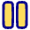 Button Pause 2 Icon from Plump Pop Set