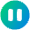 Button Pause Circle Icon from Plump Gradient Set