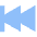 Button Rewind 2 Icon from Sharp Flat Set