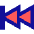 Button Rewind 2 Icon from Sharp Pop Set