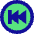 Button Rewind Circle 2 Icon from Sharp Pop Set