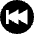 Button Rewind Circle 2 Icon from Sharp Solid Set