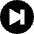 Skip Forward 2 Icon from Block – Free Set