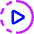 Video Slow Motion Icon from Core Neon Set