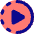 Video Slow Motion Icon from Core Pop Set