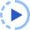 Video Slow Motion Icon from Sharp Flat Set