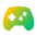 Controller Solo Icon from Flex Gradient Set