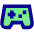 Controller Solo Icon from Sharp Pop Set