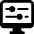 Settings Slider Desktop Horizontal Alternate Icon from Ultimate Bold Set