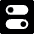 Settings Toggle Horizontal Icon from Ultimate Bold Set