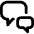 Conversation Chat 2 Alternate Icon from Ultimate Bold Set | Free Download as SVG Vector and Transparent PNG | Streamline icons