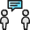 Conversation Chat Bubble icon - Free transparent PNG, SVG. No sign up needed.
