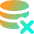 Database Remove Icon from Core Gradient - Free Set