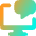 Desktop Chat Icon from Core Gradient - Free Set