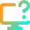 Desktop Help Icon from Core Gradient - Free Set