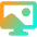 Screensaver Monitor Wallpaper Icon from Core Gradient - Free Set