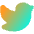 Twitter Icon from Core Gradient - Free Set