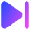 Button Next Icon from Core Gradient - Free Set