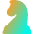 Chess Knight Icon from Core Gradient - Free Set