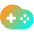 Cloud Gaming 1 Icon from Core Gradient - Free Set