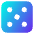 Dice 5 Icon from Core Gradient - Free Set