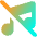 Music Note Off 2 Icon from Core Gradient - Free Set