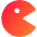 Pacman Icon from Core Gradient - Free Set