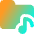 Play List Folder Icon from Core Gradient - Free Set