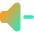 Volume Down Icon from Core Gradient - Free Set