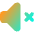 Volume Mute Icon from Core Gradient - Free Set