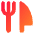 Fork Knife Icon from Core Gradient - Free Set