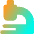 Microscope Observation Sciene Icon from Core Gradient - Free Set