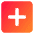 Add Square Icon from Core Gradient - Free Set