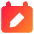 Calendar Edit Icon from Core Gradient - Free Set