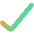 Check Icon from Core Gradient - Free Set