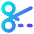 Cut Icon from Core Gradient - Free Set