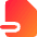 File Remove Alternate Icon from Core Gradient - Free Set