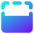 Flip Vertical Square 2 Icon from Core Gradient - Free Set