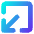 Line Arrow Minimize Window 1 Icon from Core Gradient - Free Set
