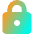 Padlock Square 1 Icon from Core Gradient - Free Set