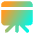Projector Board Icon from Core Gradient - Free Set