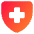 Shield Cross Icon from Core Gradient - Free Set