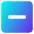 Subtract Square Icon from Core Gradient - Free Set