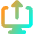 Upload Computer Icon from Core Gradient - Free Set