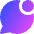 Chat Bubble Oval Notification Icon from Core Gradient - Free Set