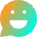 Chat Bubble Oval Smiley 2 Icon from Core Gradient - Free Set