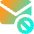 Inbox Block Icon from Core Gradient - Free Set