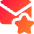 Inbox Favorite Icon from Core Gradient - Free Set