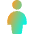 Toilet Man Icon from Core Gradient - Free Set
