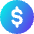 Dollar Coin Icon from Core Gradient - Free Set